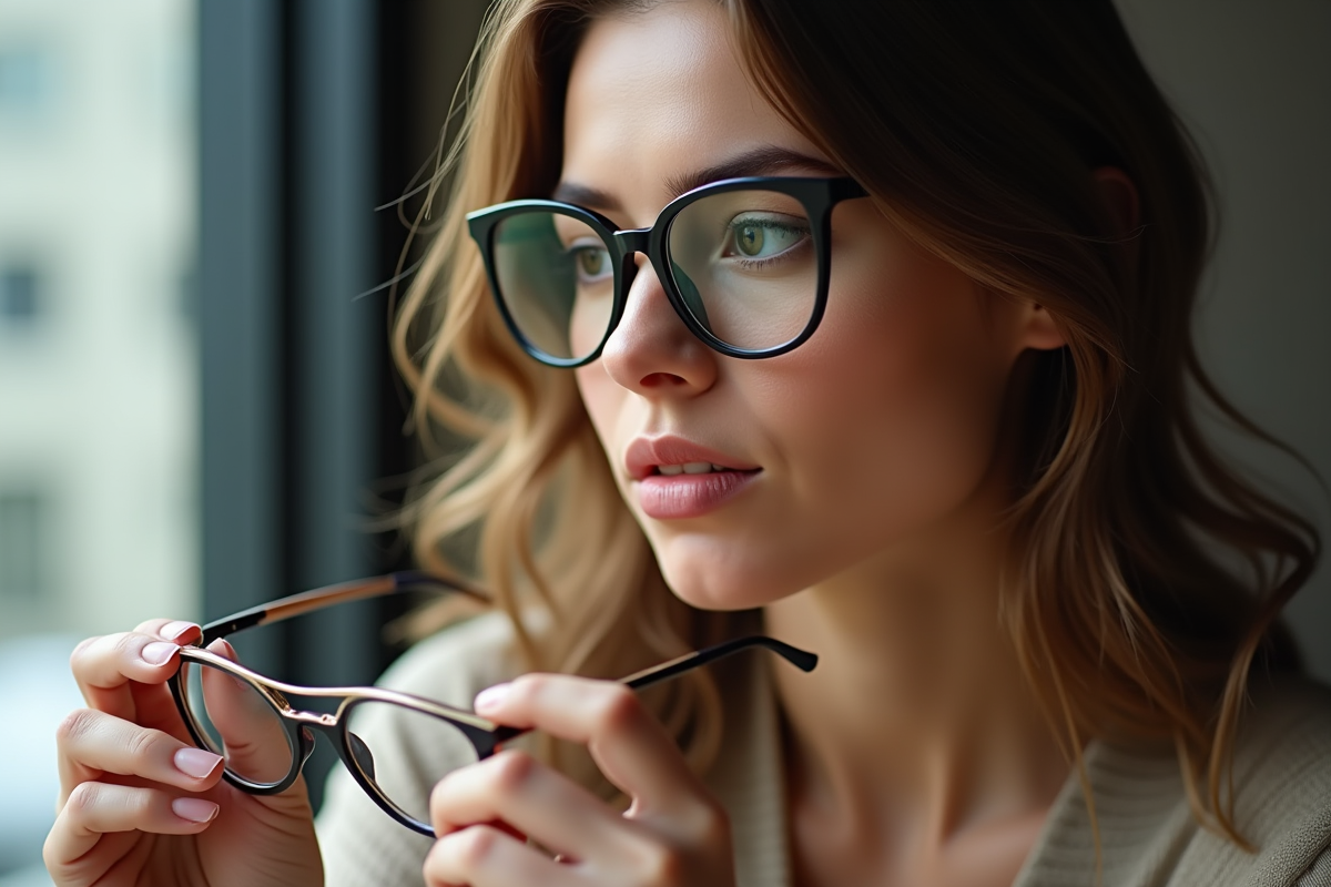 lunettes visage